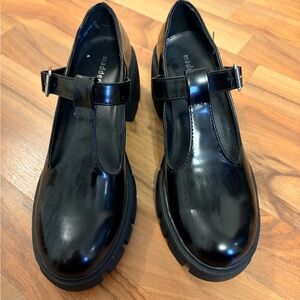 Madden Girl Black Patent Mary Jane’s